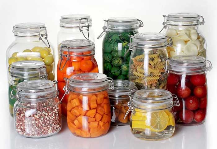 Food storage jars