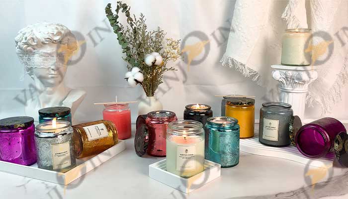 Candle jar: the perfect container for home fragrance