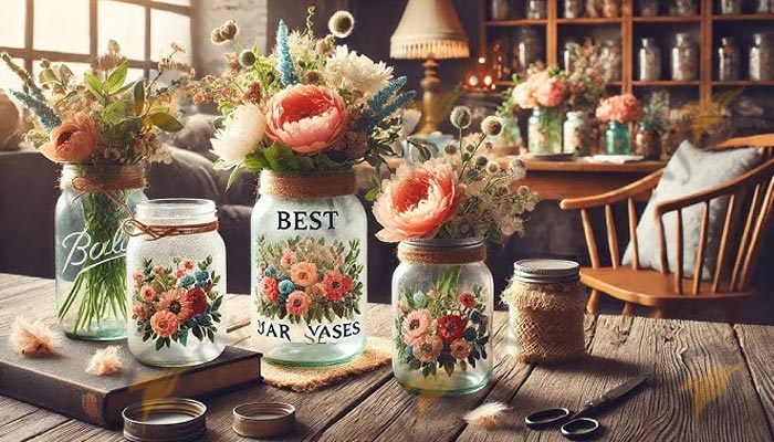 Mason Jars Used for Storage Jars
