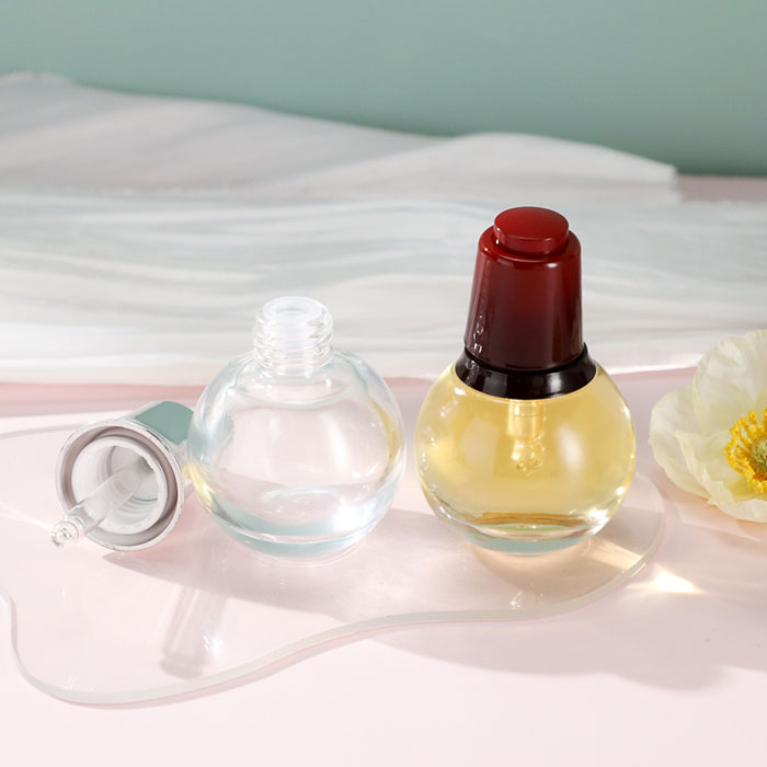Clear Dropper Bottles 50ml Transparent Round Glass Bottles with Eye Dropper, for Perfume Serums Hair Oils and other liquids with Funnels, Labels for Health, Personal Care & Beauty