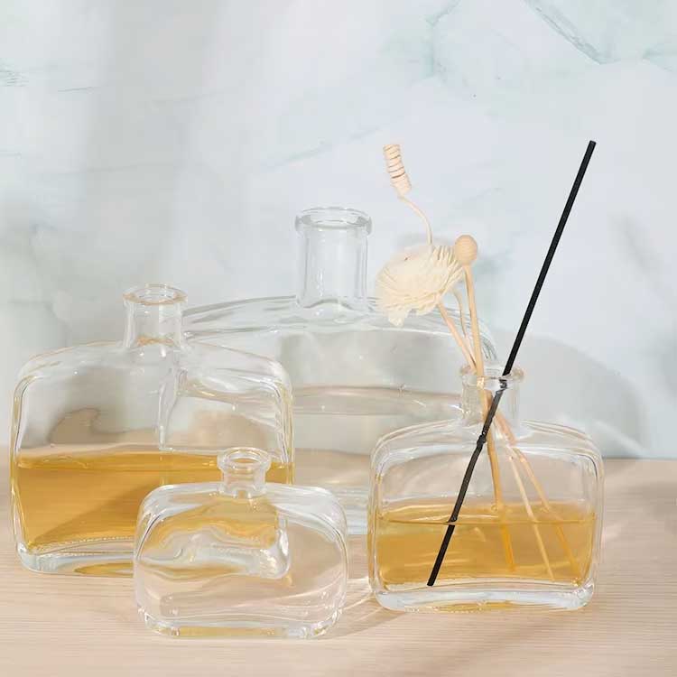 200ml glass reed diffuser bottle aromatherapy essential oil home lasting office air fresh fragrance room perfume bedroom diffuser bottle with sticks