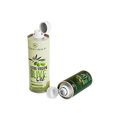 Empty 250ml 500ml Food Grade Metal Oil Tins With Screw Brush Lid for Olive Chili and Walnut Cooking Oil Empty 250ml 500ml Food Grade Metal Oil Tins With Screw Brush Lid for Olive Chili and Walnut Cooking Oil